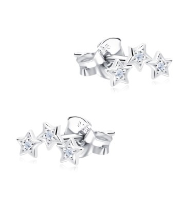 Triple Star Stud Earring STS-6941